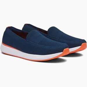 Swims Breeze Wave Penny Keeper Navy Loafer SIZE 10